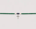 Green Cross Anklet