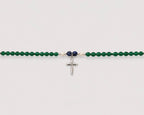Green Cross Anklet