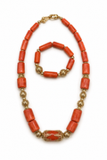 Coral Necklace Set