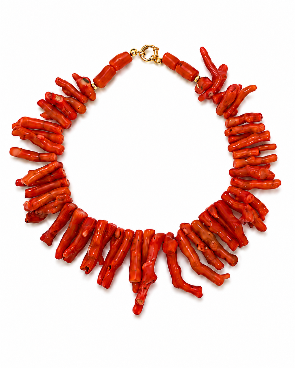 Coral Necklace Set