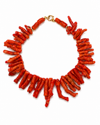 Coral Necklace Set