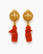 Coral Necklace Set