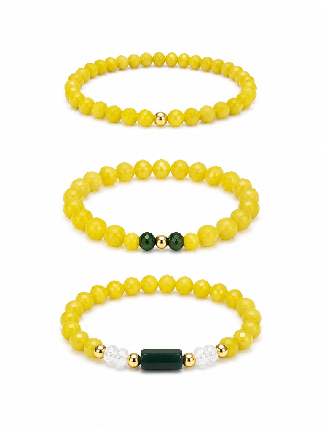 Yellow Crystal Set